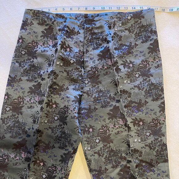 Silk Box Slacks - Picture 2 of 7
